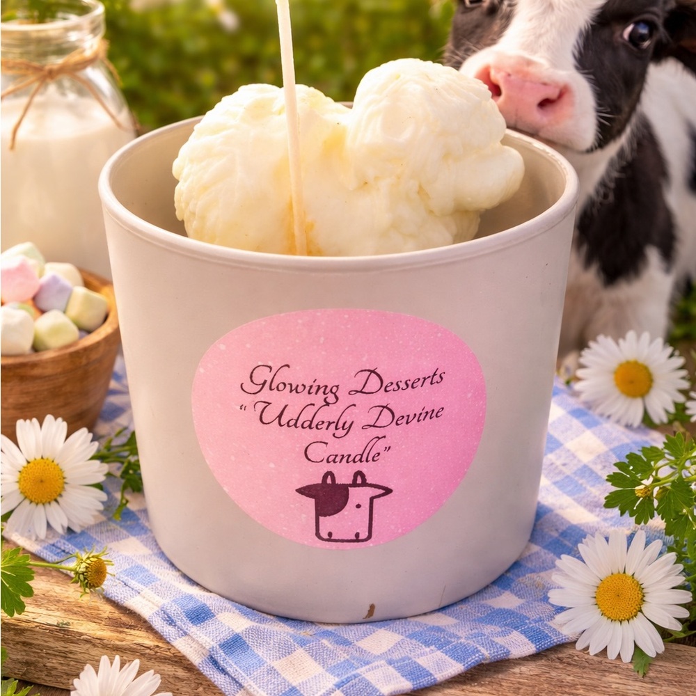 Glowing Desserts Candle